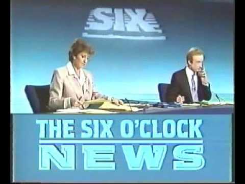 9 O'clock News coverage of BBC news invasion in protest of Section 28