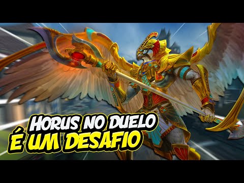 HORUS NO DUELO É UM DESAFIO! - ⚡ Smite BR Ranked Duelo