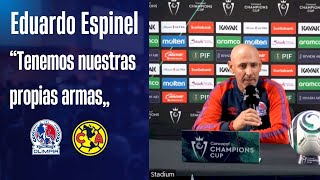 Eduardo Espinel advierte al América