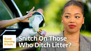 Is It Right to Snitch on Those Who Ditch Litter?