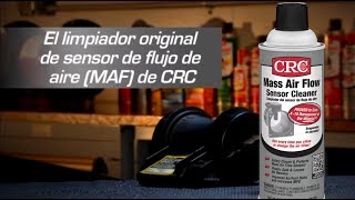 Video de instrucciones para el limpiador del sensor de flujo de aire (MAF) de CRC