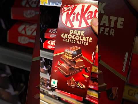 KitKat Dark chocolate coated wafer shorts -@TamilMiniFood