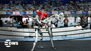 Download lagu World Robot Games 2026: China Robot Olympics Humanoid Robots Fight Sprint And Perform Taichi | AI14 mp3 Download lagu World Robot Games 2026: China Robot Olympics Humanoid Robots Fight Sprint And Perform Taichi | AI14 mp3