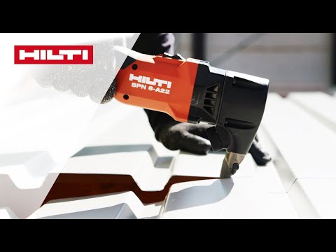 VORSTELLUNG des Hilti SPN 6-A22 Akku-Nibbler: Präzise, flexible und schnell