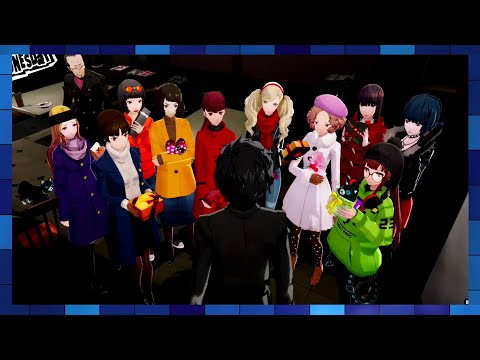 Persona 5 Royal - All Valentine's Day Dates + Harem Valentine's Ending (1080p 60fps)