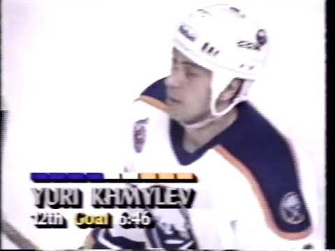 Yuri Khmylev Goal - Sabres vs. Penguins, 2/14/93