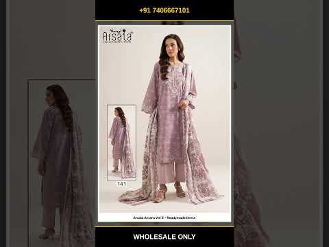 Arsala Amara Vol 5 - Readymade Dress – product video thumbnail