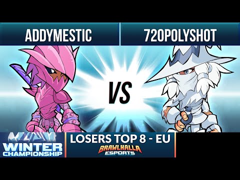Addymestic vs 720polyshot - Losers Top 8 - Winter Championship 1v1 EU