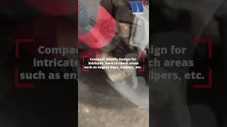 Mini vzduchová (pneumatická)  jehlová škrabka, vhodná také do nepřístupných míst, Welzh