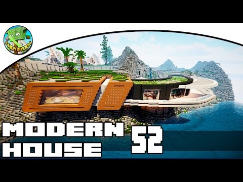 Minecraft Creative Inspiration: Modern House 52