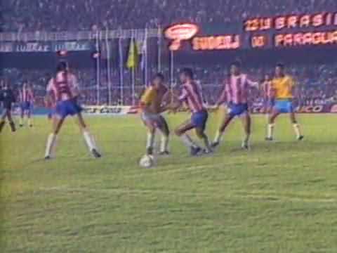 Brasil 3 x 0 Paraguai Copa América 1989