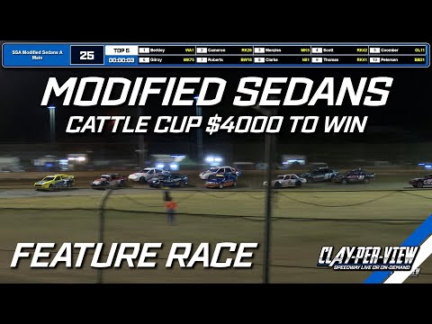Modified Sedans | $4k Cattle Cup - Rockhampton - 13th May 2023 | ClayPerView