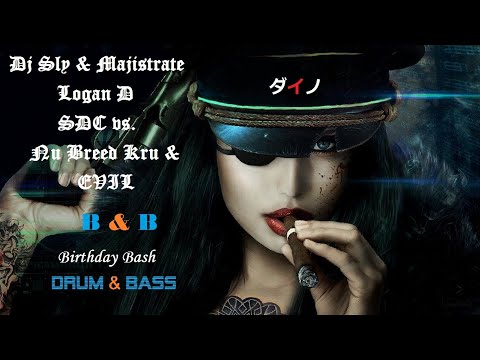 DJ's Sly b2b Majistrate b2b Logan D - SDC VS Nu Breed Kru & EVIL B & B - Birthday Bash ドラムベース