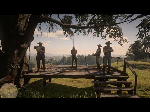 A Closer Look at Mark Johnson's Death Sentence in RDR2 Random Encounter
