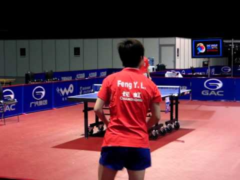 WTTC 2011 - Yan An & Feng Yalan Topspin