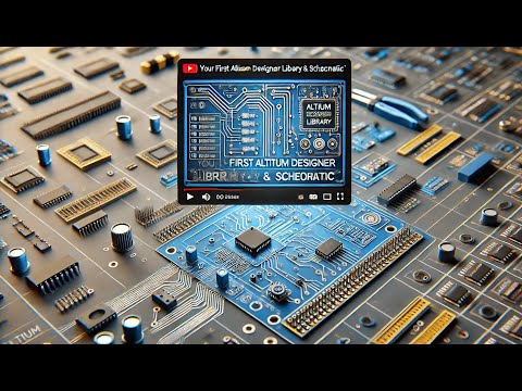 Your First Altium Designer Library & Schematic – Easy Tutorial! |Ashraf Explains.