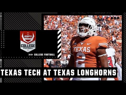 Texas Tech Red Raiders at Texas Longhorns ' Full Game Highlights