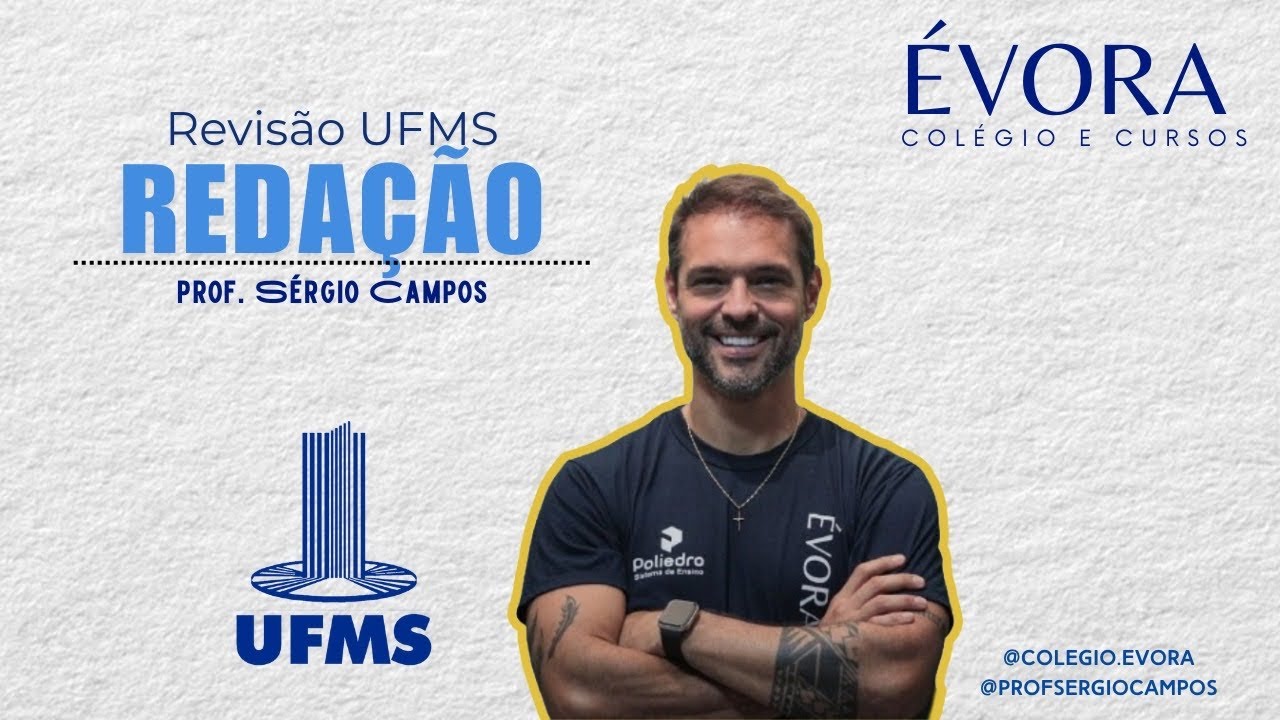 REVISÃO UFMS 2024/25 - REDAÇÃO