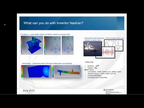 Nonlinear Static Analysis with Inventor Nastran