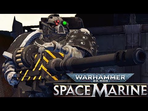 AUTOCANNON GAMEPLAY: 1 Iron Hand vs 500+ Orks! - Warhammer 40K: Space Marine, Augmented Mod