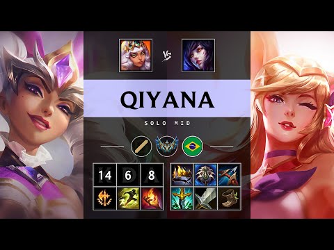 Qiyana Mid vs Ahri - BR Challenger Patch 25.07