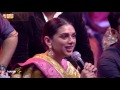 Aditi sings with Sajini and Pallavi