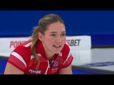 Semifinal - 2022 Scotties Tournament of Hearts - Crawford (NB) vs. Einarson (CA)