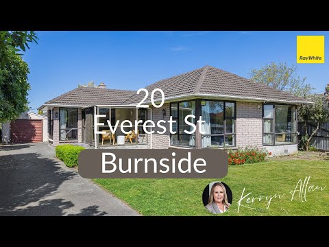 20 Everest Street, Burnside, Christchurch, 3 રૂમ, 1 બાથરૂમ, House