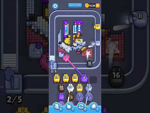 Pixel Flow Level 2648 Walkthrough