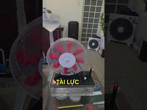 MÔ HÌNH PHÁT ĐIỆN SỬ DỤNG NĂNG LƯỢNG NƯỚC CHẢY