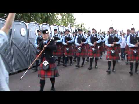Field Marshal Montgomery Pipe Band World Champions 2012