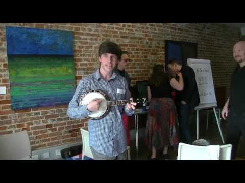 Matthew Quilliam plays George Formby's ukulele