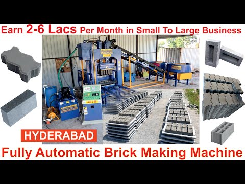 Automatic Brick Making Machine