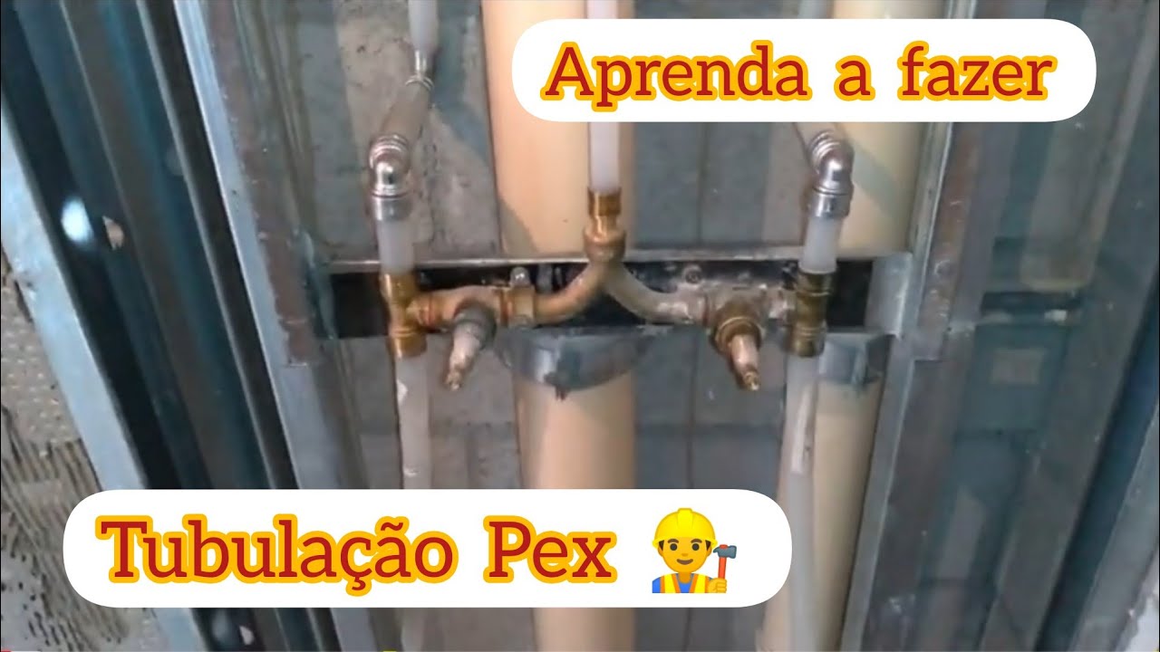 Como fazer Tubulação  mangueira PEX -  D.Y.I 👷