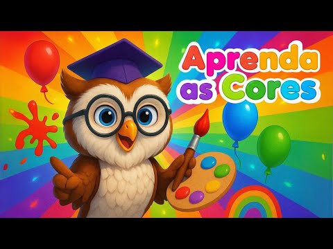 O Melhor Vídeo para Aprender AS CORES