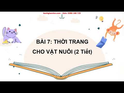 , title : 'Giáo án powerpoint bài 7: Thời trang cho vật nuôi | GA Mĩ thuật 6 Cánh diều'