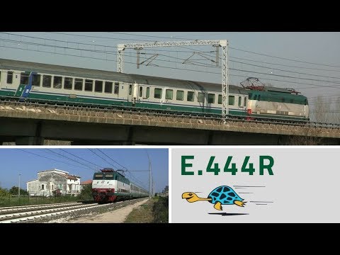 E.444R in corsa su varie linee d'Italia