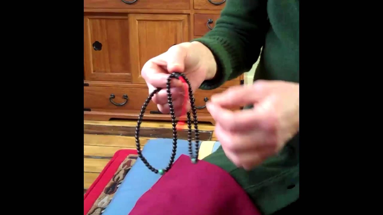 DharmaCrafts: Adjustable Rosewood 108 Bead Mala