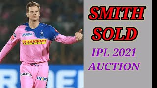Steve Smith Sold to Delhi Capitals | IPL 2021 Auction | Steven Smith Sold Steve Smith Sold to Delhi Capitals | IPL 2021 Auction | Steven Smith Sold