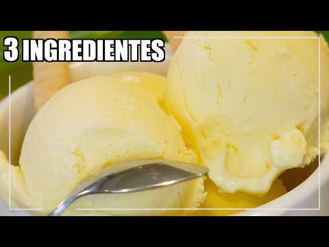 Como hacer HELADO de LIMÓN en 3 PASOS 🍋 FÁCIL y DELICIOSO | ¡SIN MAQUINA! 🍦🍨 |  REFRESCANTE