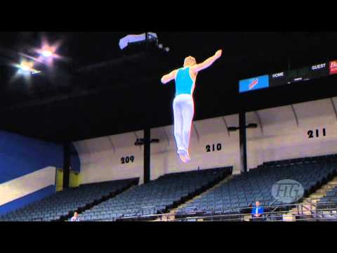 SWADLING Shaun (AUS) - 2014 Trampoline Worlds, Daytona Beach (USA)  - Qualifications Men