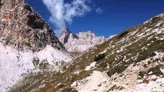 preview picture of video 'CAI Club Alpino Italiano Padova Veterani : Dolomiti Cortina Sorapiss Torre Sabbioni Ansiei'