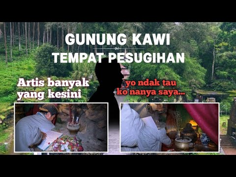 MOUNT KAWI, A PLACE FOR PESUGIHAN! MANY BIG NAMES COME HERE