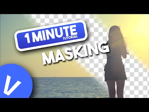 How to Mask a Video or Image | VEGAS Pro (1min Tutorial)