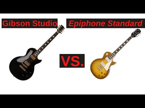 Gibson Les Paul Studio Vs. Epiphone Les Paul Standard