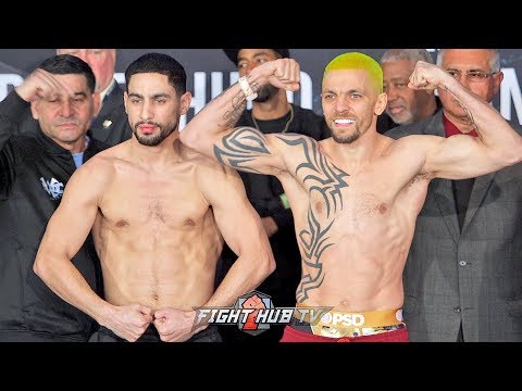 DANNY GARCIA VS IVAN REDKACH - FULL WEIGH IN VIDEO & FACE OFF