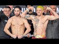 DANNY GARCIA VS IVAN REDKACH - FULL WEIGH IN VIDEO & FACE OFF