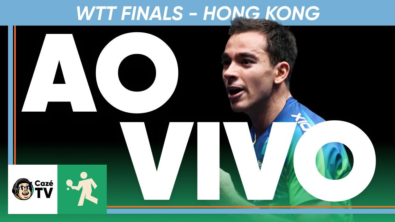 TÊNIS DE MESA | HUGO CALDERANO X FELIX LEBRUN | WTT FINALS DE HONG KONG