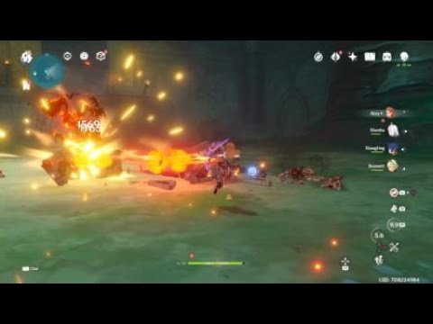 Aloy Shenhe Xiangling Bennett Rev Melt