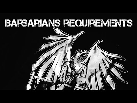 BAR-BARIANS REQUIREMENTS